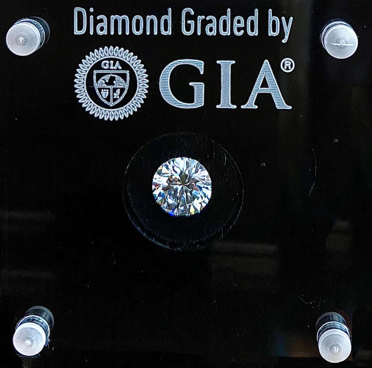 Consignment Round Brilliant Diamond 1.54 carat (GIA)