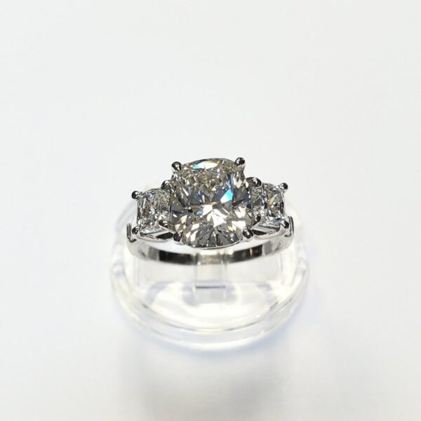 Cushion Diamond Ring 4.49 ct. tw. (GIA)
