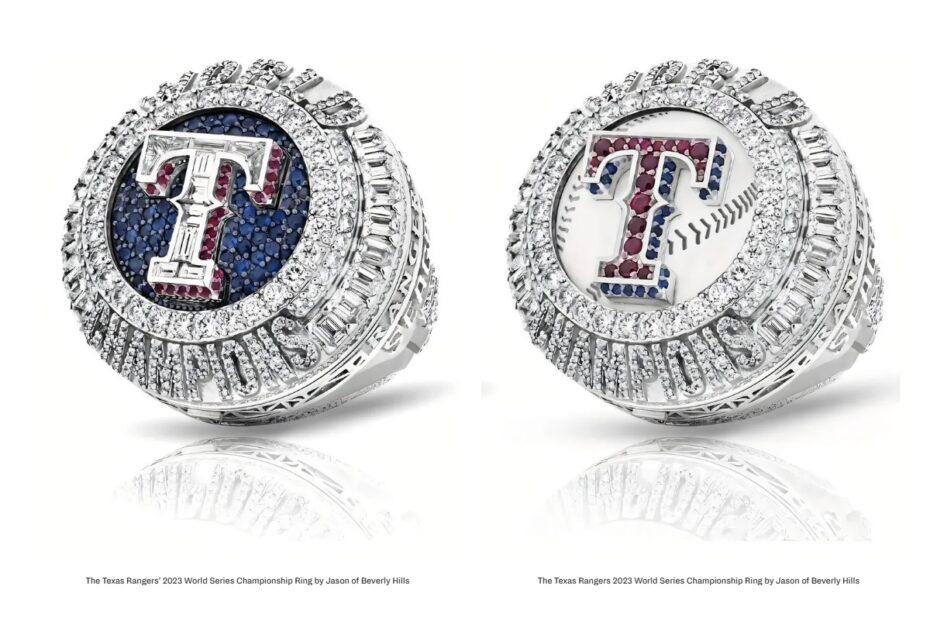 Texas Rangers Baseball Triumph-Texas Rangers Baseball-Villarreal Diamonds-Austin, TX