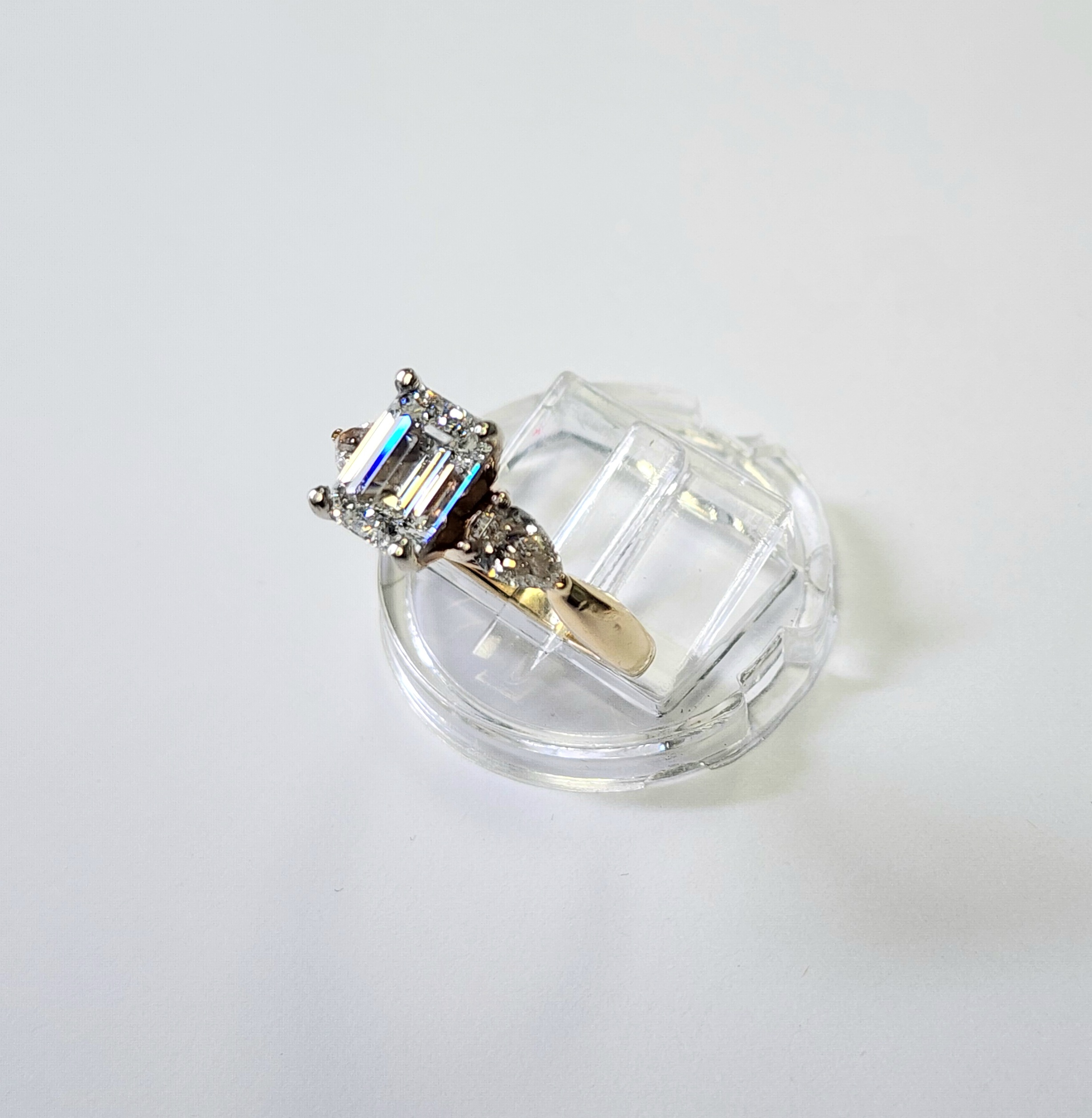 Estate Emerald-Cut Diamond Ring 2.59 carats